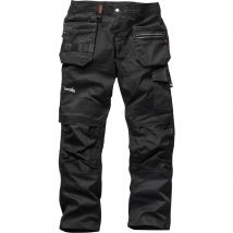 Scruffs Trade Flex Work Trousers Black 36" 31"