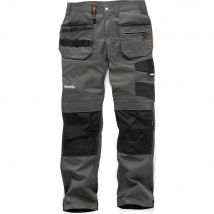 Scruffs Trade Flex Work Trousers Graphite 36" 32"