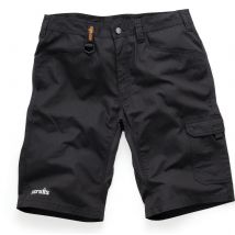 Scruffs Trade Flex Shorts Black 38"