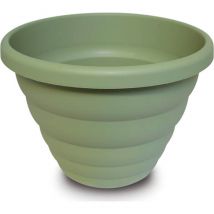Town and Country Plastic Beehive Planter Pot 12l Green
