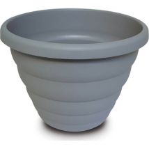 Town and Country Plastic Beehive Planter Pot 12l Grey