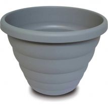 Town and Country Plastic Beehive Planter Pot 22l Grey