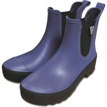 Town and Country Burford Ankle Length Wellington Boots Blue Size 4
