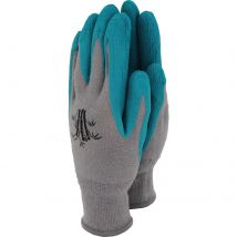 Town and Country Weed Master Bamboo Gloves Grey / Teal XS