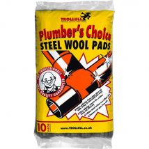 Trollull Plumbers Choice Steel Wire Wool Pads 200g