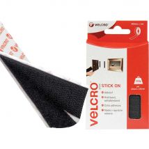 Velcro Stick On Tape Black