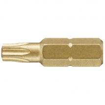 Wiha Gold Torx Screwdriver Bits T40 25mm Pack of 3