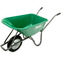 Webb WEWB90 Poly Wheelbarrow with Puncture Proof Wheel 90l Green