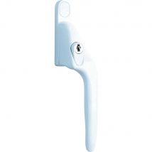 Yale Right Offset Locking PVCu Window Handle White Pack of 1