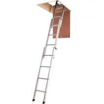 Werner EASIWAY 3 Section Sliding Loft Ladder 3m