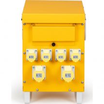 Defender Portable Building Site Transformer 240v to 110v 10Kva 110v