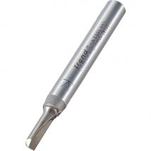 Trend CRAFTPRO Single Flute Router Cutter 4mm 11.1mm 1/4"