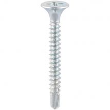 Countersunk Self Drill Screws for Light Section Steel 5.5mm 100mm Pack of 100