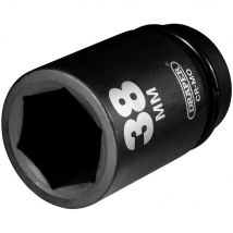 Draper Expert 1" Drive Deep Hexagon Impact Socket Metric 1" 38mm