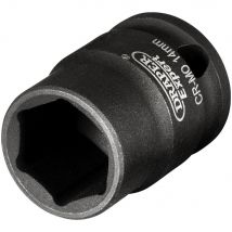 Draper Expert 3/8" Drive Hi-Torq Hexagon Impact Socket Metric 3/8" 14mm