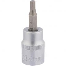 Draper Expert 3/8" Drive Hexagon Socket Bit Metric 3/8" 4mm