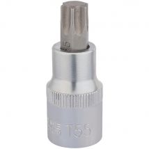 Draper 1/2" Drive 55mm Long Torx Socket Bit 1/2" T55