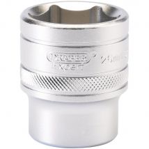 Draper 1/2" Drive Satin Finish Hexagon Socket Metric 1/2" 26mm