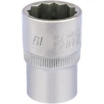 Elora 1/2" Drive Bi Hexagon Socket Metric 1/2" 19mm
