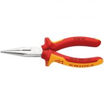 Knipex VDE Insulated Long Nose Pliers 160mm