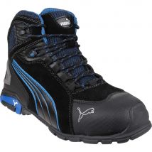 Puma Mens Safety Rio Mid Safety Boots Black Size 6