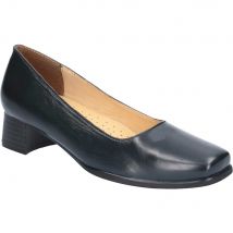 Amblers Walford Ladies Shoes Wide Fit Court Navy Size 3