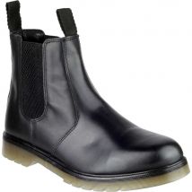Amblers Mens Colchester Boots Black Size 4