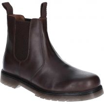 Amblers Mens Chelmsford Slip On Dealer Boots Brown Size 5