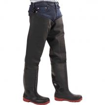 Amblers Safety Rhone Thigh Safety Wader Black / Red Size 6.5