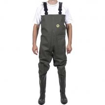 Amblers Safety Tyne Chest Safety Wader Green Size 9
