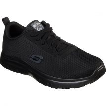 Skechers Bendon Mens Slip Resistant Work Shoes Black Size 10