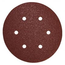 Makita Red Sanding Disc 150mm 150mm 240g Pack of 10