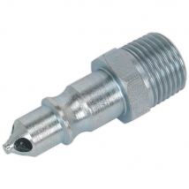 Sealey AC26 PCL100 1/2 BSPT Screwed Adaptor Male Pack of 2