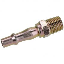 Sealey Air Line Adaptor Male 1/4" BSP Pack of 5