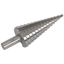 Sealey Double Fluted HSS M2 Step Drill Bit 4mm - 30mm