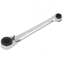 Sealey AK6968 1/4" Hex Ratchet Spanner Reversible