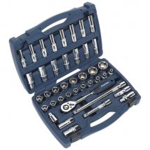 Sealey AK8993 1/2" Drive 41 Piece Socket Set 1/2"