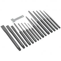 Sealey 16 Piece Punch and Chisel Set