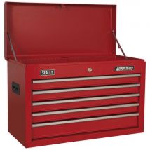 Sealey American Pro 5 Drawer Tool Chest Red