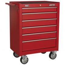 Sealey American Pro 6 Drawer Roller Cabinet Red
