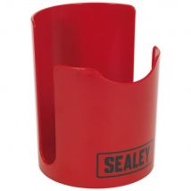 Sealey Magnetic Drinks Cup Holder Red