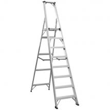 Sealey Industrial Aluminium Step Ladder 8