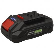 Sealey CP20VBP2 20v Cordless Li-ion Battery 2ah