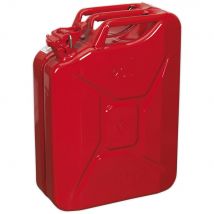 Sealey Metal Jerry Can 20l Red