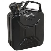 Sealey Metal Jerry Can 5l Black