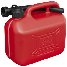 Sealey Plastic Fuel Can 5l Red