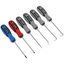 Siegen 6 Piece Mini Pick and Screwdriver Set