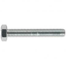 Sealey Zinc Plated 8.8 Steel Din 933 HT Setscrews