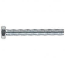 Sealey Zinc Plated 8.8 Steel Din 933 HT Setscrews