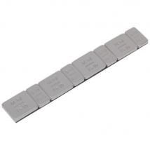 Sealey 5 and 10G Adhesive Zinc Plated Plastic Coated Wheel Weight Strips Pack of 100